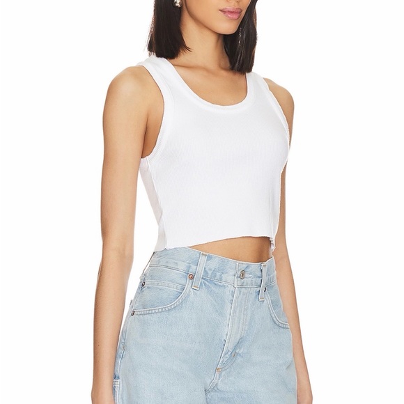 Cropped Poppy Tank - Picture 2 of 4